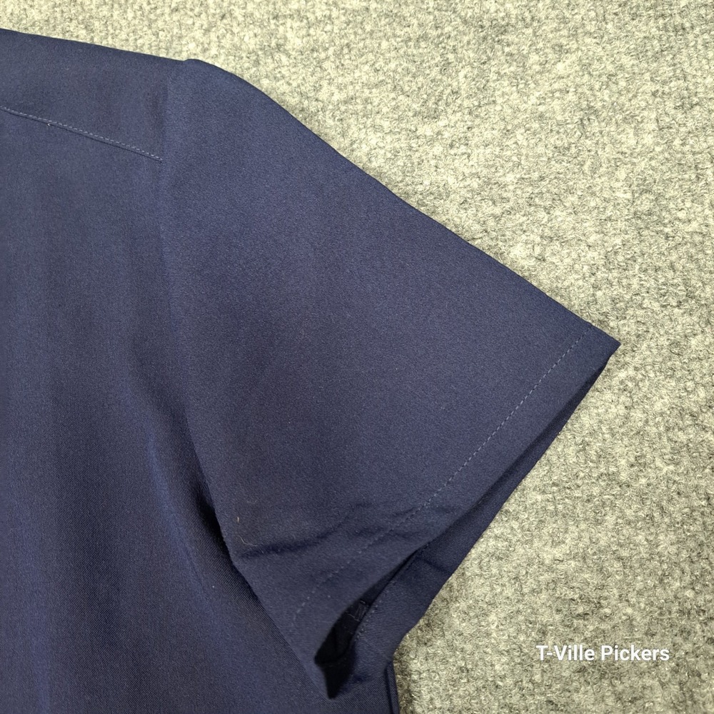 FIGS Casma Navy Blue V-Neck Scrub Top Technical Collection FW1100 Womens Small - Picture 10 of 14